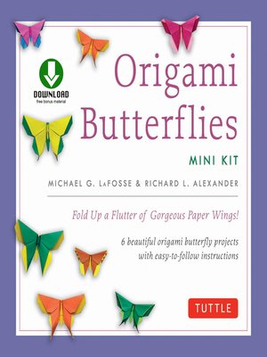cover image of Origami Butterflies Mini Kit Ebook